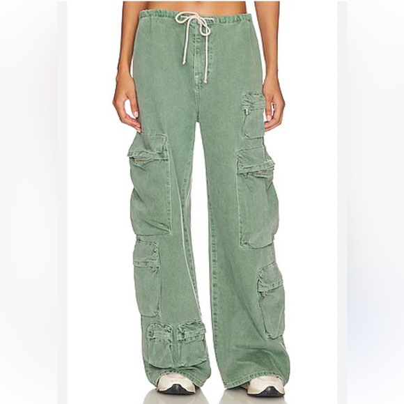 GRLFRND Romee In Lost In Paradise Cargo Jeans - Picture 1 of 14